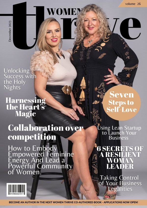 December 2023 Women Thrive Magazine cover