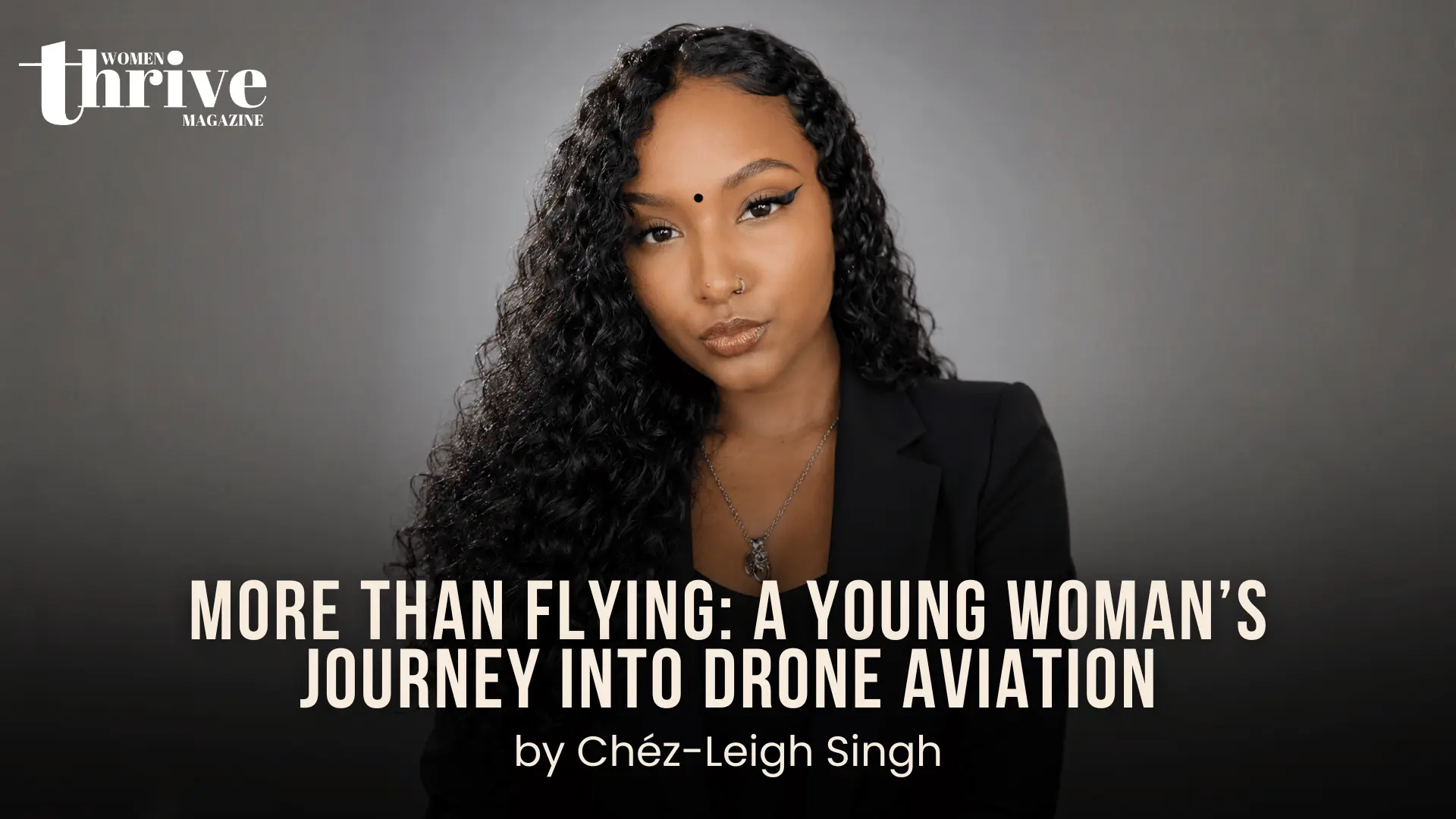 Young professional drone pilot working in aviation, security and defence