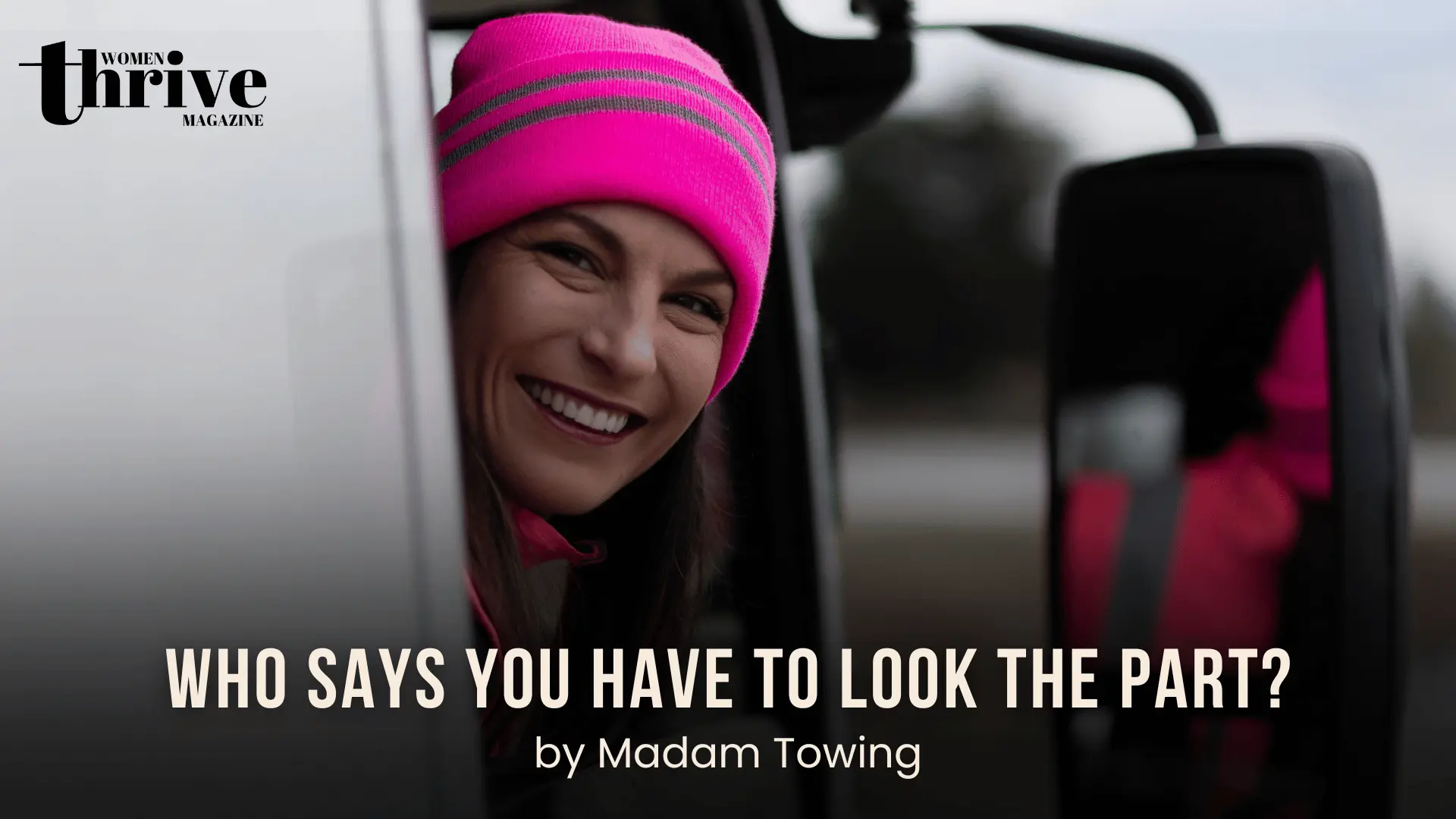 Women in towing breaking industry stereotypes